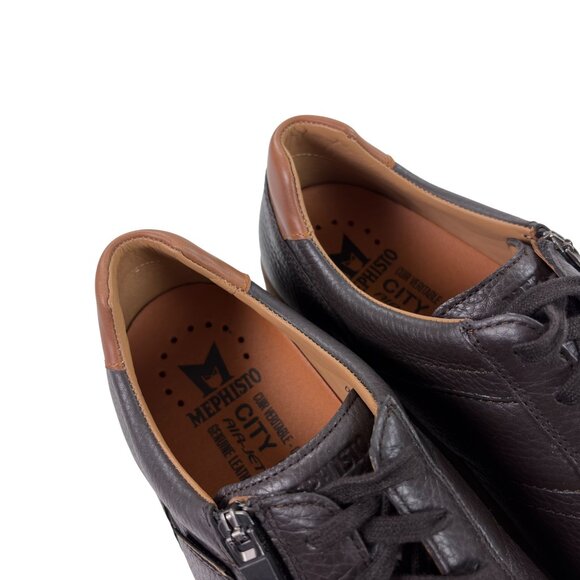 Mephisto Henrik Walking Shoes Mens Size 12.5 Soft Air Casual Sneaker Dark Brown - Picture 7 of 9